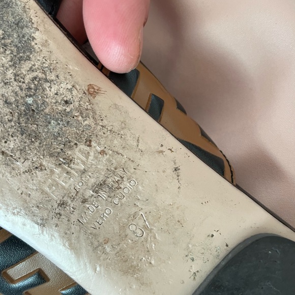 Fendi closed toe shoes slides - Picture 4 of 4